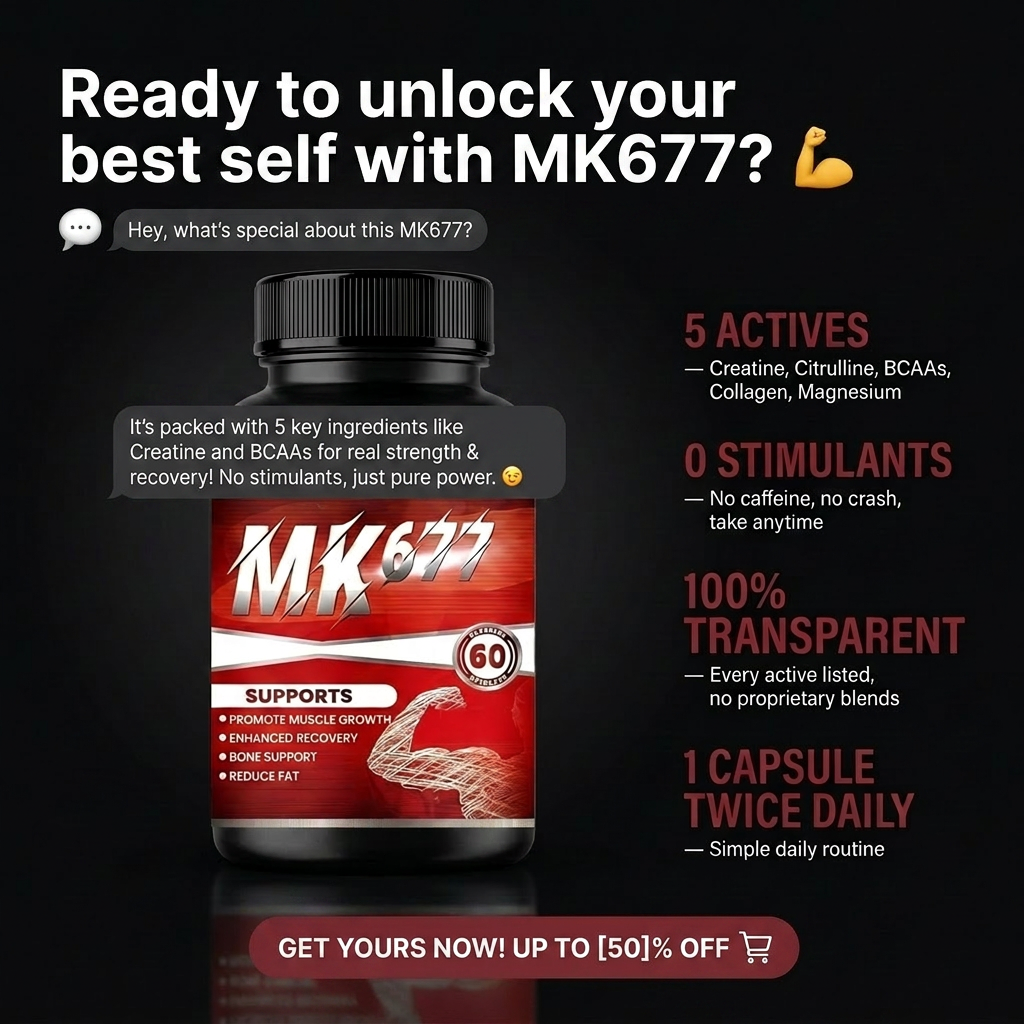 MNERLSMK677 FOR MUSCLE GROWTH AND PERFORMANCE