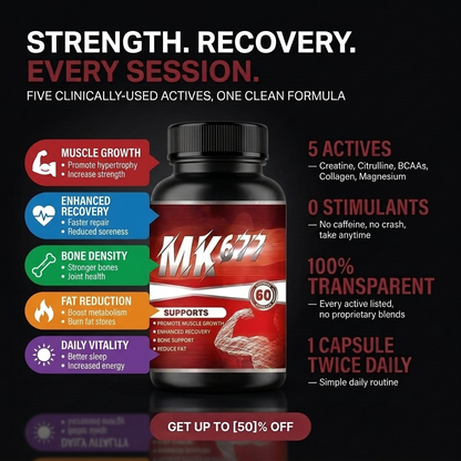 MNERLSMK677 FOR MUSCLE GROWTH AND PERFORMANCE
