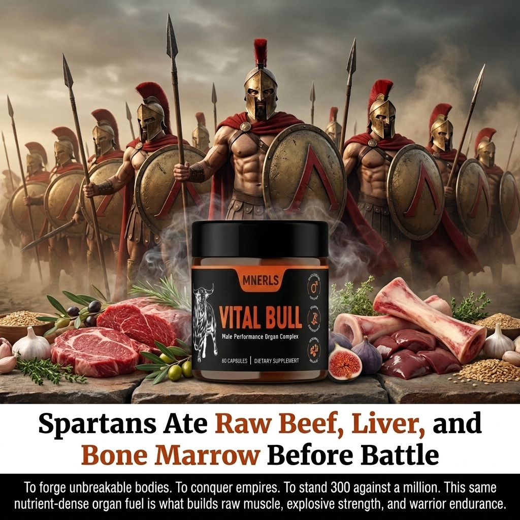 MNERLS || VITAL BULL BEEF ORGAN SUPPLEMENT FOR MEN