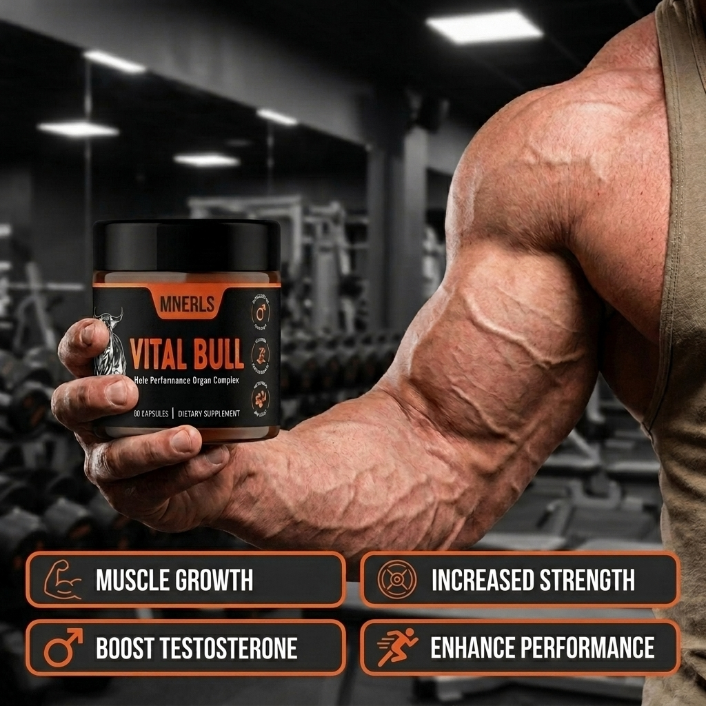 MNERLS || VITAL BULL BEEF ORGAN SUPPLEMENT FOR MEN